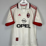 Shop 1998/99 AC MILAN MALDINI #3 AWAY SHIRT (M) ADIDAS, classic football shirts, vintage football shirts & retro soccer jerseys at Cult Kits
