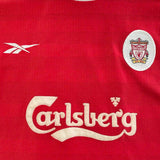 1998/00 Liverpool Gerrard #28 Home Shirt (L) Reebok