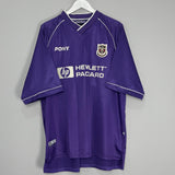 Shop 1998/99 TOTTENHAM CAMPBELL #23 AWAY SHIRT (XL) PONY, classic football shirts, vintage football shirts & retro soccer jerseys at Cult Kits