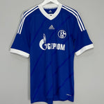 Shop 2012/13 SCHALKE HOME SHIRT (L) ADIDAS, classic football shirts, vintage football shirts & retro soccer jerseys at Cult Kits