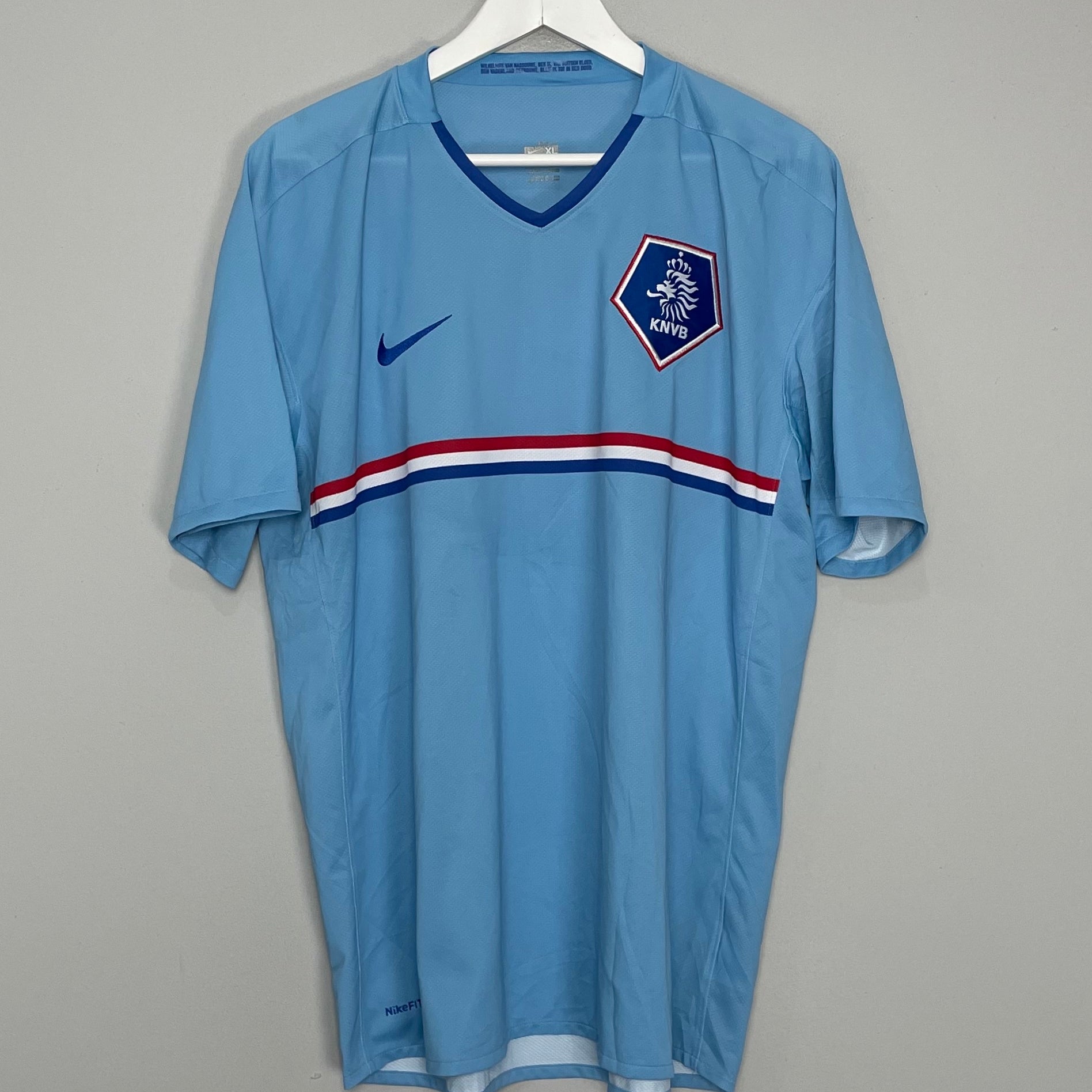 Shop 2008/10 NETHERLANDS AWAY SHIRT (XL) NIKE, classic football shirts, vintage football shirts & retro soccer jerseys at Cult Kits