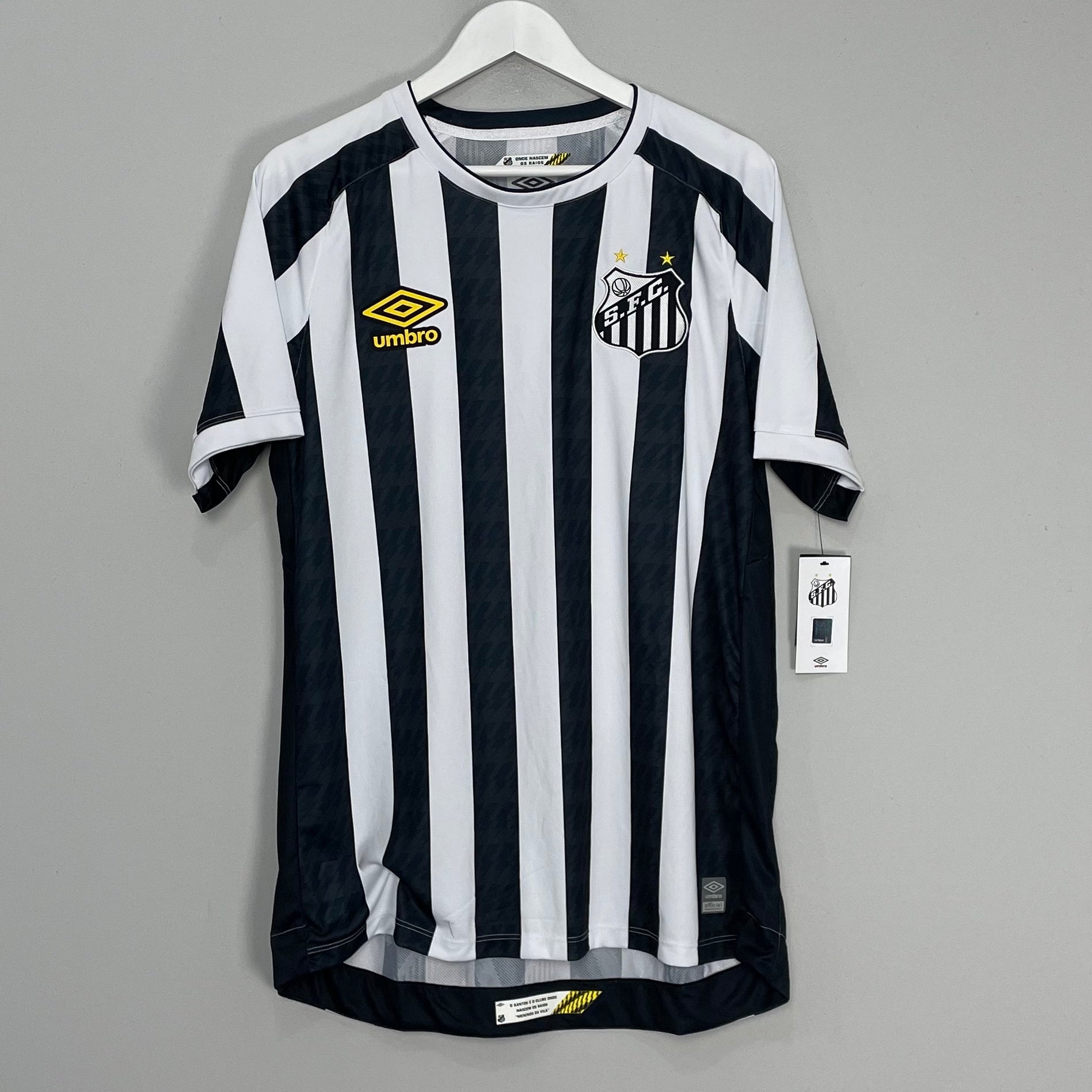 Shop 2021/22 SANTOS *BNWT* AWAY SHIRT (L) UMBRO, classic football shirts, vintage football shirts & retro soccer jerseys at Cult Kits