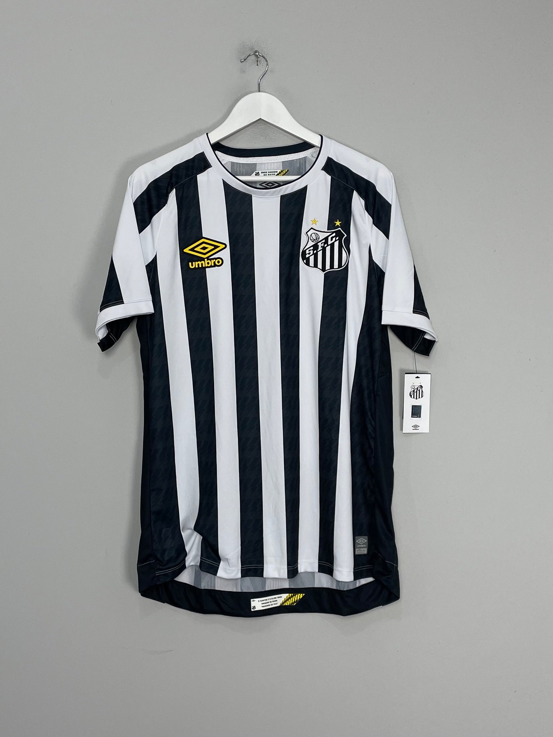Shop 2021/22 SANTOS *BNWT* AWAY SHIRT (L) UMBRO, classic football shirts, vintage football shirts & retro soccer jerseys at Cult Kits