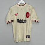 1996/97 LIVERPOOL MCMANAMAN #7 AWAY SHIRT (S) REEBOK