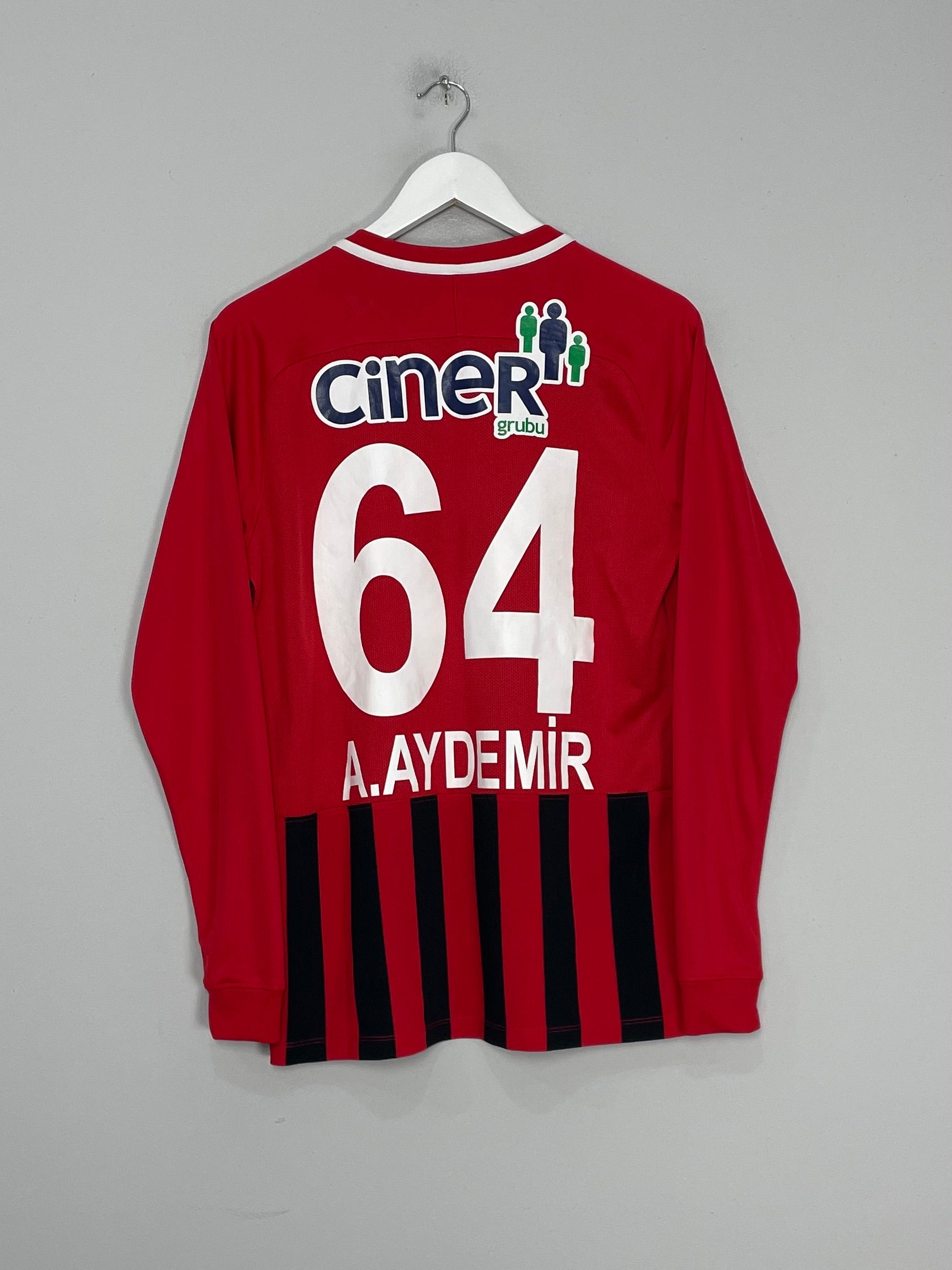 Shop 2017/18 TAVSANLI LINYITSPOR AYDEMIR #64 L/S HOME SHIRT (M) NIKE, classic football shirts, vintage football shirts & retro soccer jerseys at Cult Kits