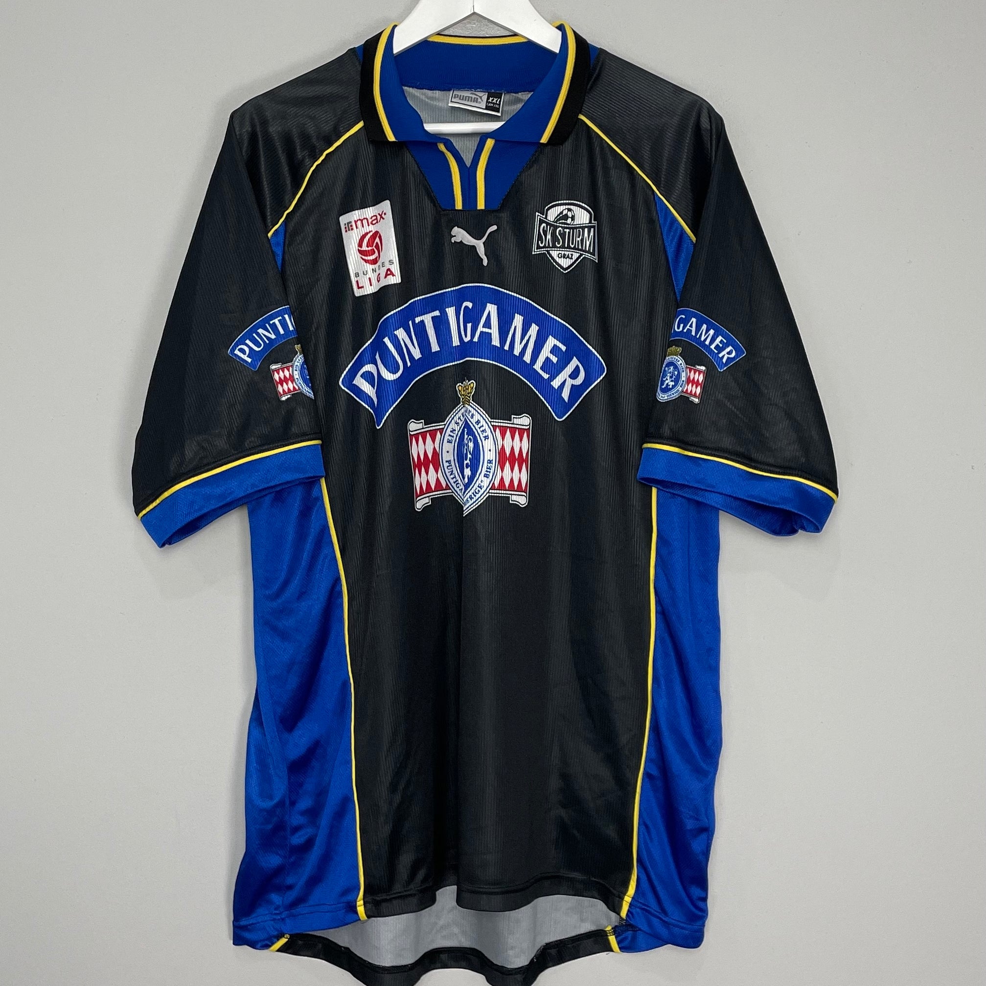 Shop 1998/99 STURM GRAZ AWAY SHIRT (XXL) PUMA, classic football shirts, vintage football shirts & retro soccer jerseys at Cult Kits