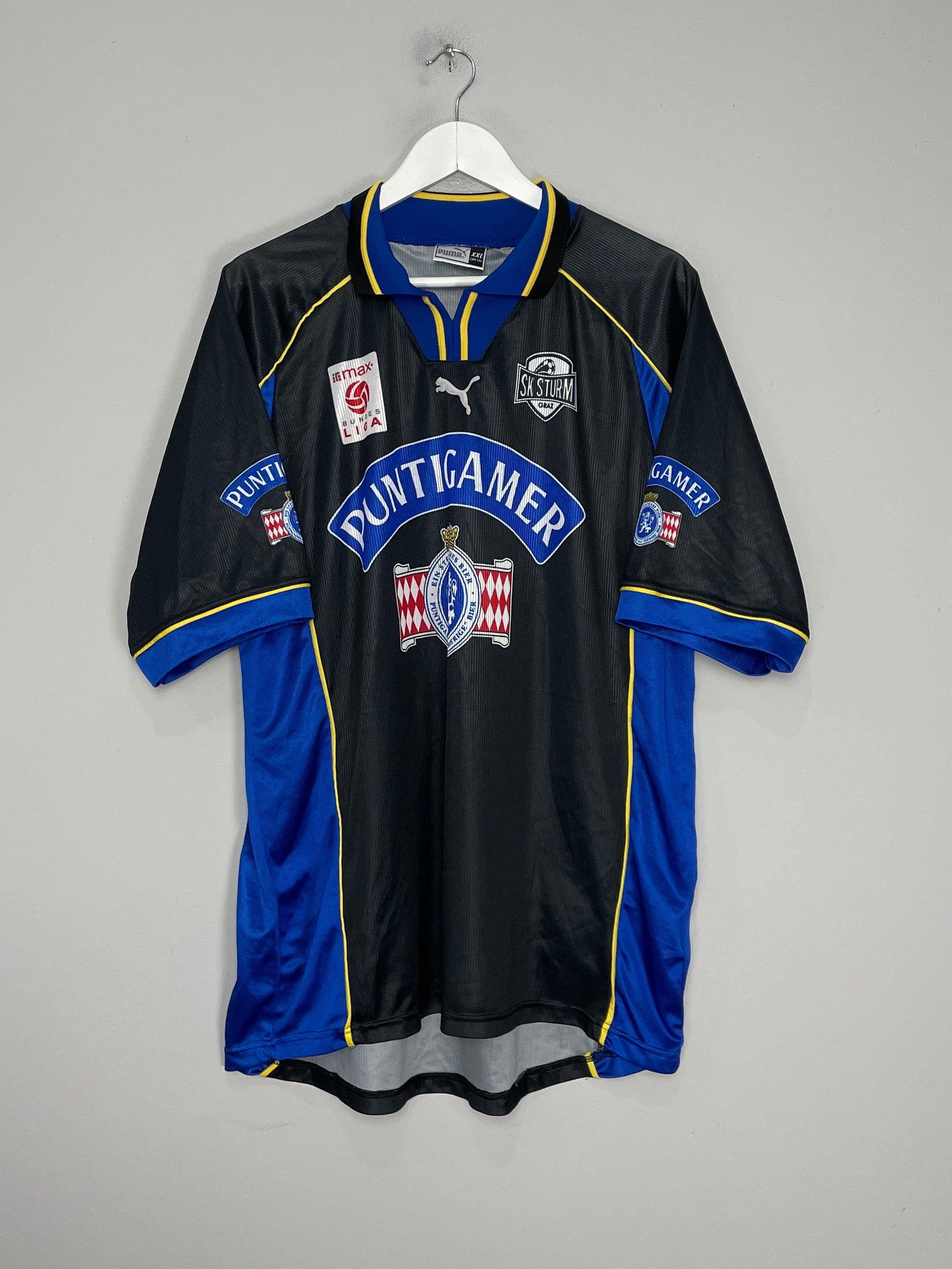 Shop 1998/99 STURM GRAZ AWAY SHIRT (XXL) PUMA, classic football shirts, vintage football shirts & retro soccer jerseys at Cult Kits