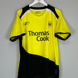 Shop 2005/06 MANCHESTER CITY SAMARAS #20 THIRD SHIRT (XL) REEBOK, classic football shirts, vintage football shirts & retro soccer jerseys at Cult Kits