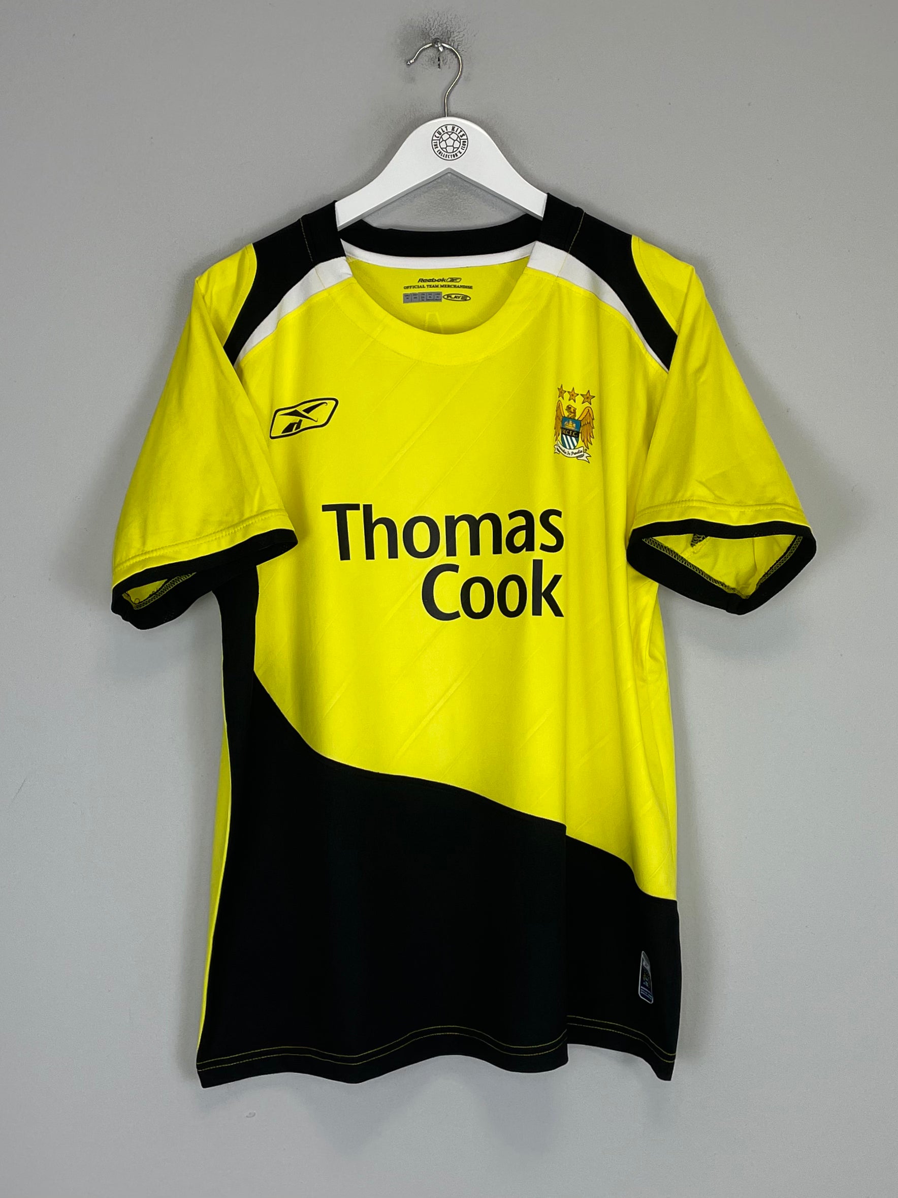 Shop 2005/06 MANCHESTER CITY SAMARAS #20 THIRD SHIRT (XL) REEBOK, classic football shirts, vintage football shirts & retro soccer jerseys at Cult Kits
