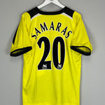 Shop 2005/06 MANCHESTER CITY SAMARAS #20 THIRD SHIRT (XL) REEBOK, classic football shirts, vintage football shirts & retro soccer jerseys at Cult Kits