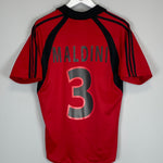 Shop 2001/02 AC MILAN MALDINI #3 THIRD SHIRT (S) ADIDAS, classic football shirts, vintage football shirts & retro soccer jerseys at Cult Kits