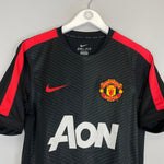 Shop 2014/15 MANCHESTER UNITED TRAINING SHIRT (L) NIKE, classic football shirts, vintage football shirts & retro soccer jerseys at Cult Kits