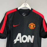 Shop 2014/15 MANCHESTER UNITED TRAINING SHIRT (L) NIKE, classic football shirts, vintage football shirts & retro soccer jerseys at Cult Kits