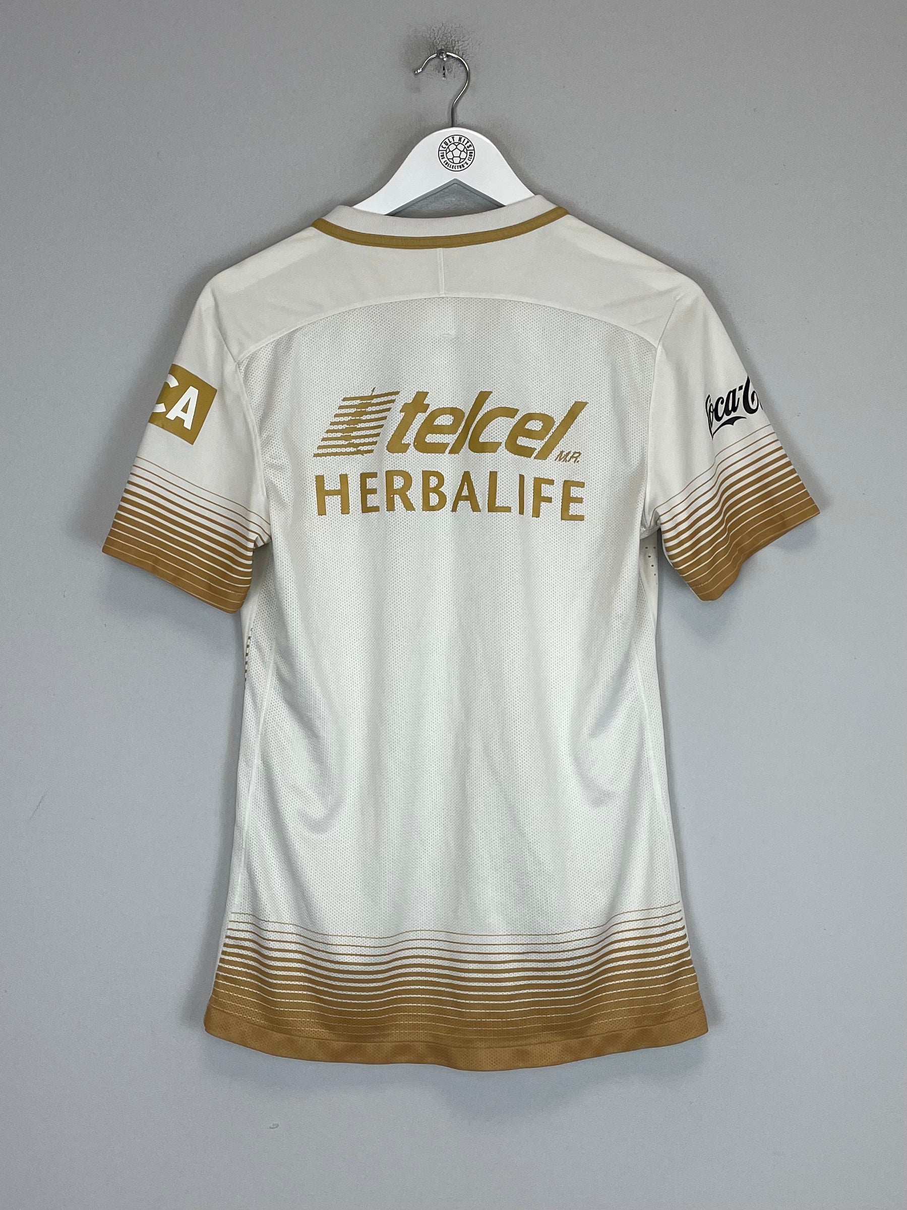 Shop 2015/16 UNAM PUMAS *PLAYER ISSUE* HOME SHIRT (M) NIKE, classic football shirts, vintage football shirts & retro soccer jerseys at Cult Kits