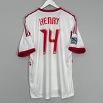 Shop 2013/14 NEW YORK RED BULLS HENRY #14 HOME SHIRT (XL) ADIDAS, classic football shirts, vintage football shirts & retro soccer jerseys at Cult Kits