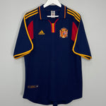 Shop 2000/02 SPAIN AWAY SHIRT (L) ADIDAS, classic football shirts, vintage football shirts & retro soccer jerseys at Cult Kits