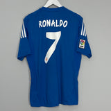 Shop 2013/14 REAL MADRID RONALDO #7 AWAY SHIRT (M) ADIDAS, classic football shirts, vintage football shirts & retro soccer jerseys at Cult Kits