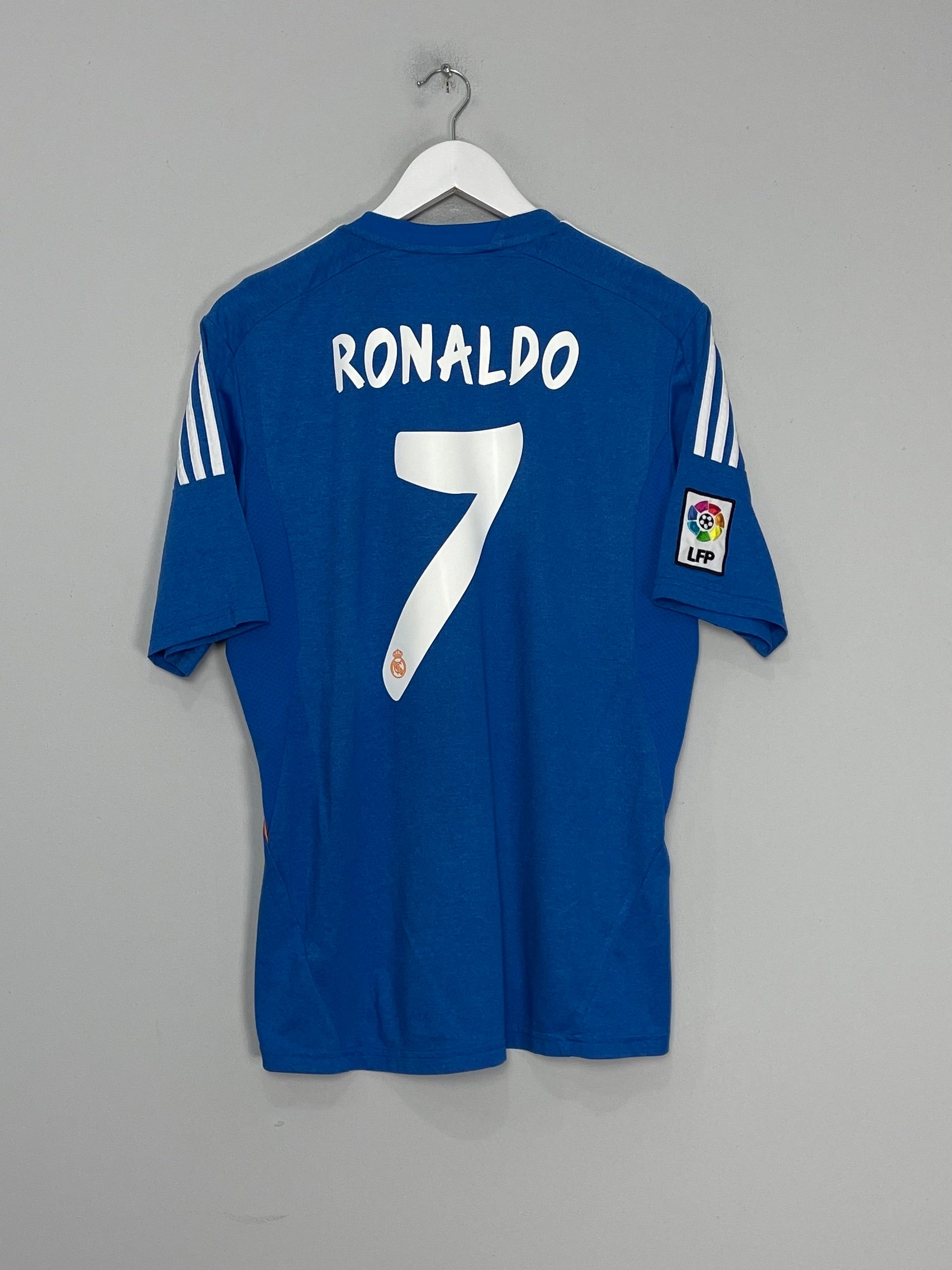 Shop 2013/14 REAL MADRID RONALDO #7 AWAY SHIRT (M) ADIDAS, classic football shirts, vintage football shirts & retro soccer jerseys at Cult Kits