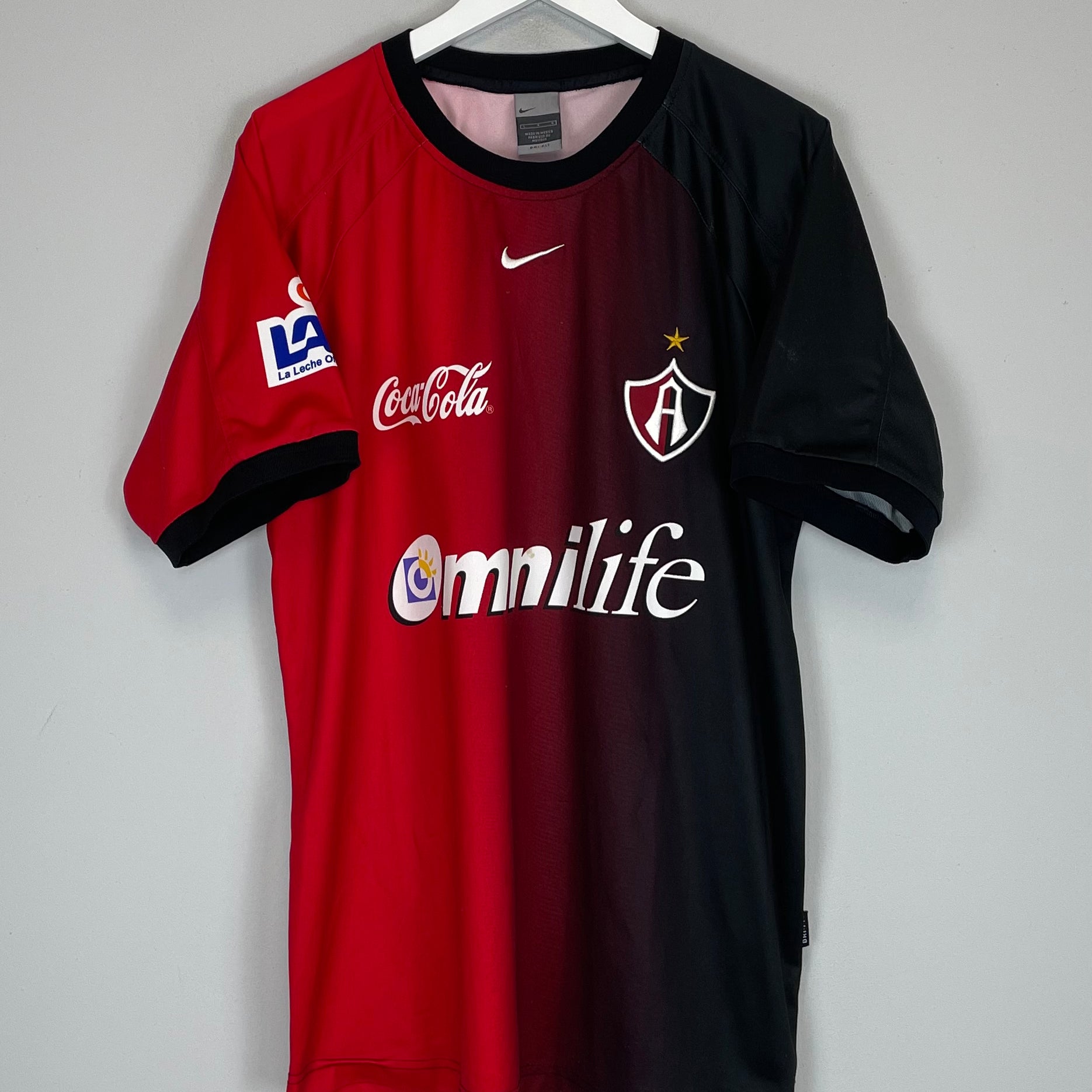 Shop 2001 ATLAS HOME SHIRT (L) NIKE, classic football shirts, vintage football shirts & retro soccer jerseys at Cult Kits