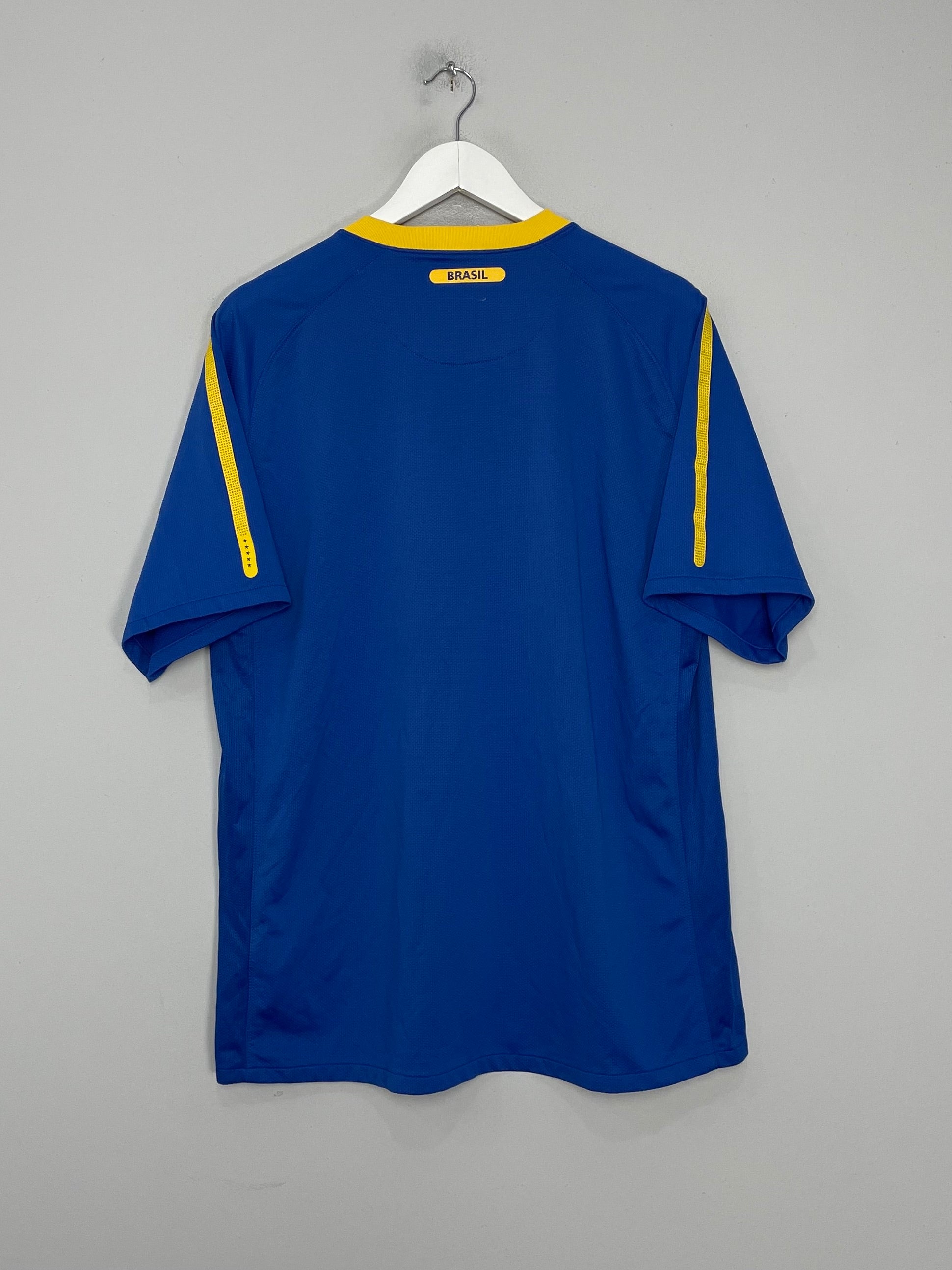 Shop 2010/11 BRAZIL AWAY SHIRT (XL) NIKE, classic football shirts, vintage football shirts & retro soccer jerseys at Cult Kits