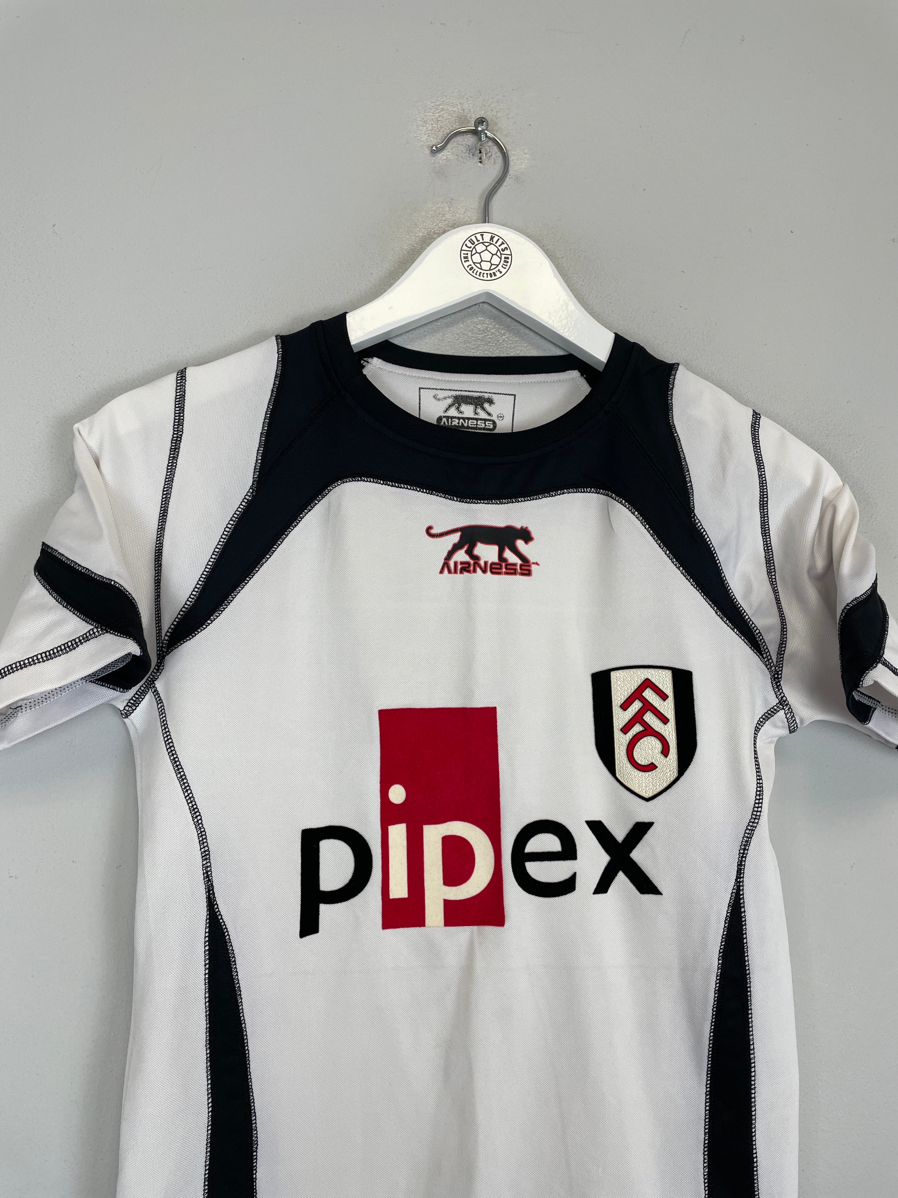 Shop 2006/07 FULHAM HOME SHIRT (S) AIRNESS, classic football shirts, vintage football shirts & retro soccer jerseys at Cult Kits