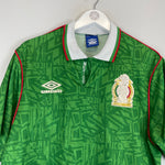 Shop 1994 MEXICO HOME SHIRT (L) UMBRO, classic football shirts, vintage football shirts & retro soccer jerseys at Cult Kits