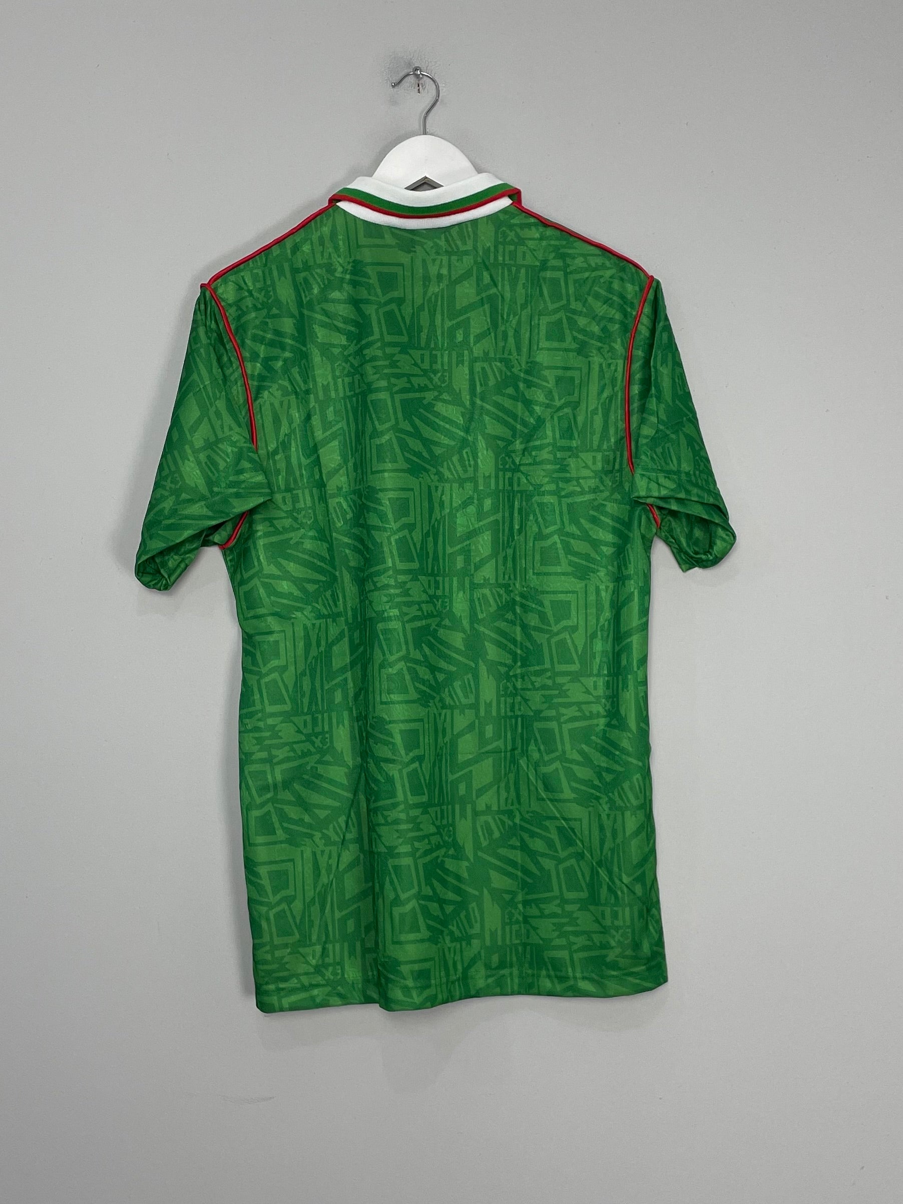 Shop 1994 MEXICO *BNWT* HOME SHIRT (M) UMBRO, classic football shirts, vintage football shirts & retro soccer jerseys at Cult Kits