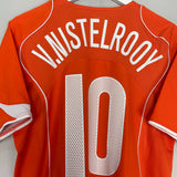 Shop 2004/06 NETHERLANDS V.NISTELROOY #10 HOME SHIRT (M) NIKE, classic football shirts, vintage football shirts & retro soccer jerseys at Cult Kits