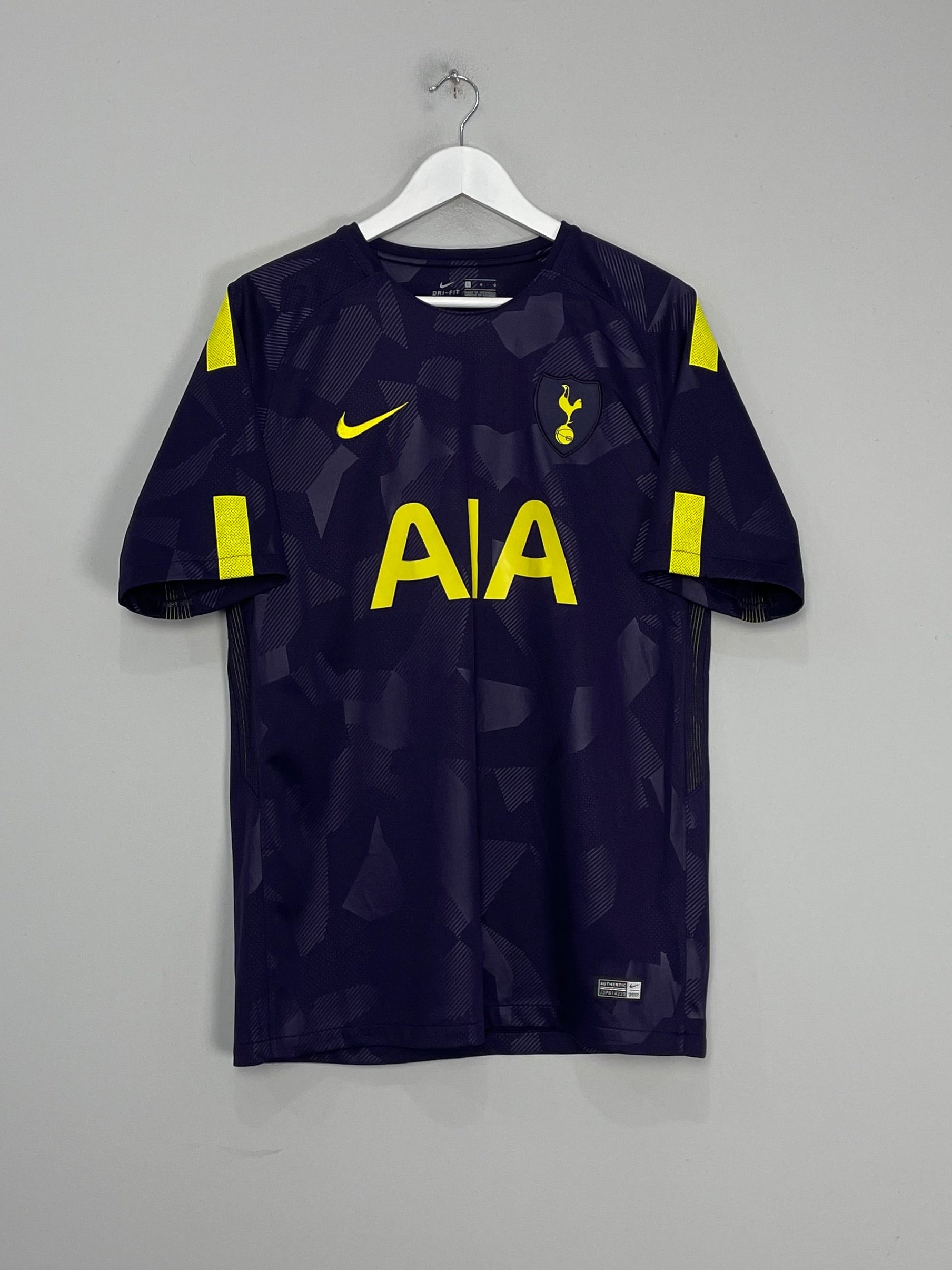 Shop 2017/18 TOTTENHAM THIRD SHIRT (L) NIKE, classic football shirts, vintage football shirts & retro soccer jerseys at Cult Kits