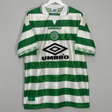 Shop 1997/99 CELTIC HOME SHIRT (XL) UMBRO, classic football shirts, vintage football shirts & retro soccer jerseys at Cult Kits