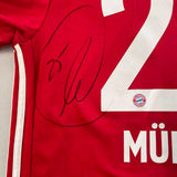 2020/21 Bayern Munich Muller #25 *Signed* Home Shirt (L) Adidas