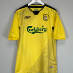 Shop 2004/06 LIVERPOOL LUIS GARCIA #10 AWAY SHIRT (L) REEBOK, classic football shirts, vintage football shirts & retro soccer jerseys at Cult Kits