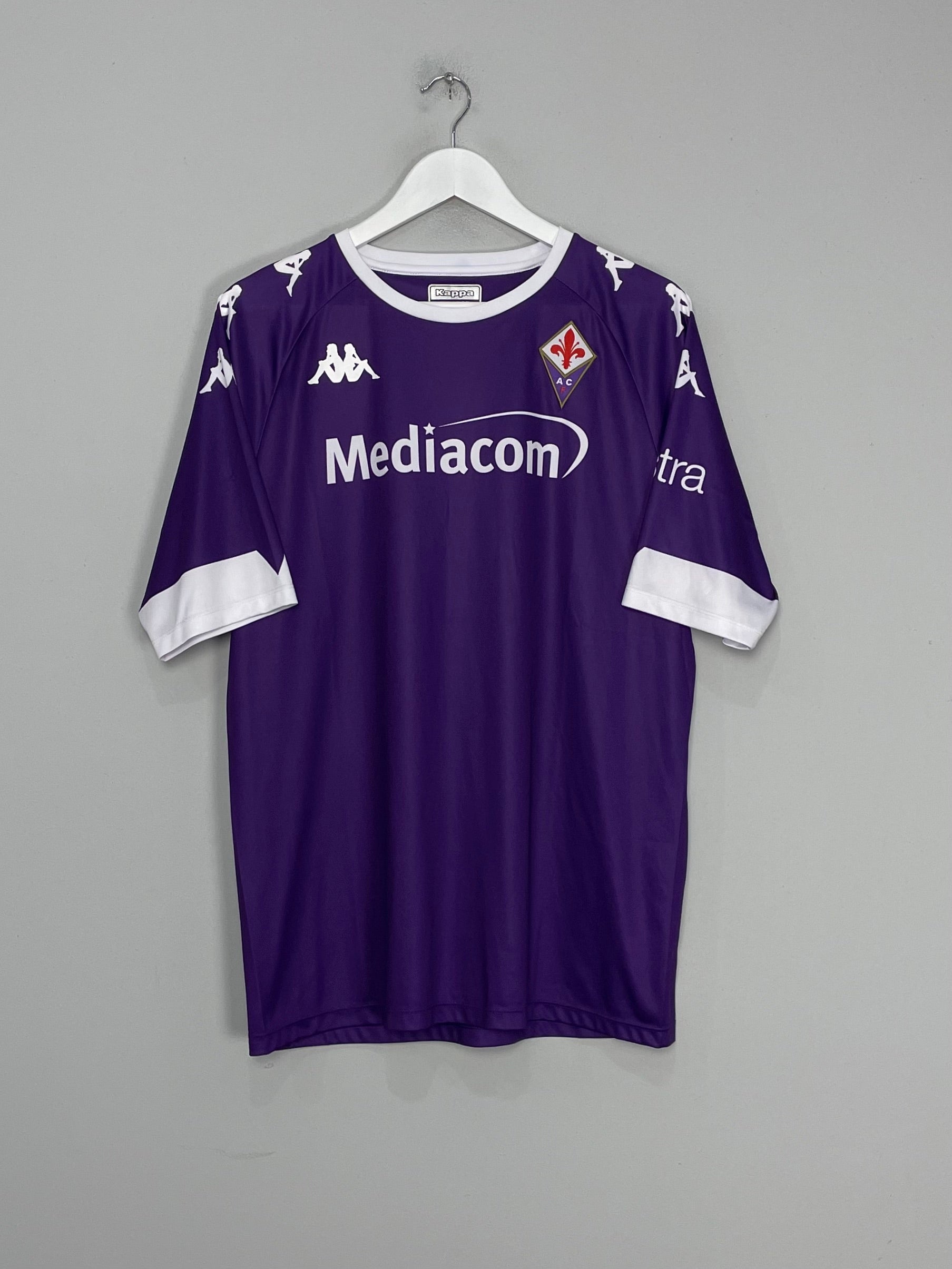 Shop 2020/21 FIORENTINA VLAHOVIC #9 HOME SHIRT (XL) KAPPA, classic football shirts, vintage football shirts & retro soccer jerseys at Cult Kits