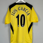 Shop 2004/06 LIVERPOOL LUIS GARCIA #10 AWAY SHIRT (L) REEBOK, classic football shirts, vintage football shirts & retro soccer jerseys at Cult Kits