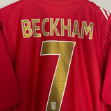 Shop 2006/08 ENGLAND BECKHAM #7 AWAY SHIRT (XL) UMBRO, classic football shirts, vintage football shirts & retro soccer jerseys at Cult Kits