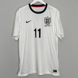 2013/14 ENGLAND CHAMBERLAIN #11 *150 YEAR* HOME SHIRT (XL) NIKE