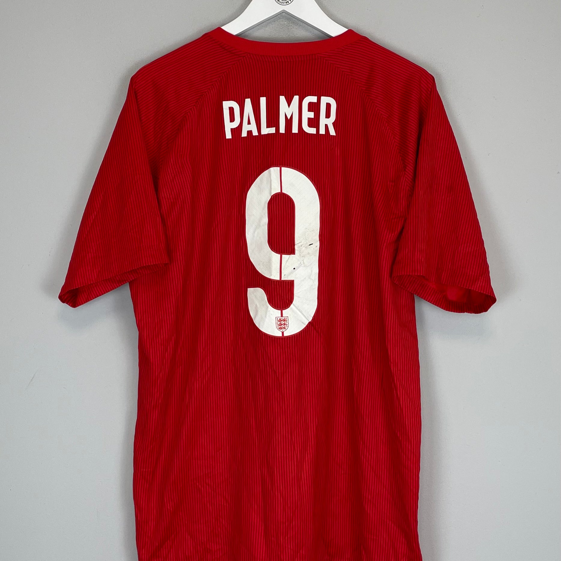 Shop 2014/15 ENGLAND PALMER #9 AWAY SHIRT (XL) NIKE, classic football shirts, vintage football shirts & retro soccer jerseys at Cult Kits
