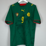2006/08 CAMEROON ETO'O #9 HOME SHIRT (M) PUMA