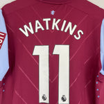 Shop 2022/23 ASTON VILLA WATKINS #11 *MATCH ISSUE* HOME SHIRT (M) CASTORE, classic football shirts, vintage football shirts & retro soccer jerseys at Cult Kits
