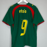 2006/08 CAMEROON ETO'O #9 HOME SHIRT (M) PUMA