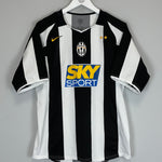 Shop 2004/05 JUVENTUS NEDVED #11 HOME SHIRT (M) NIKE, classic football shirts, vintage football shirts & retro soccer jerseys at Cult Kits