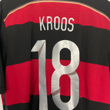 Shop 2014/15 GERMANY KROOS #18 AWAY SHIRT (L) ADIDAS, classic football shirts, vintage football shirts & retro soccer jerseys at Cult Kits
