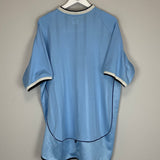 2001/03 CELTA VIGO *SIGNED* HOME SHIRT (XL) UMBRO