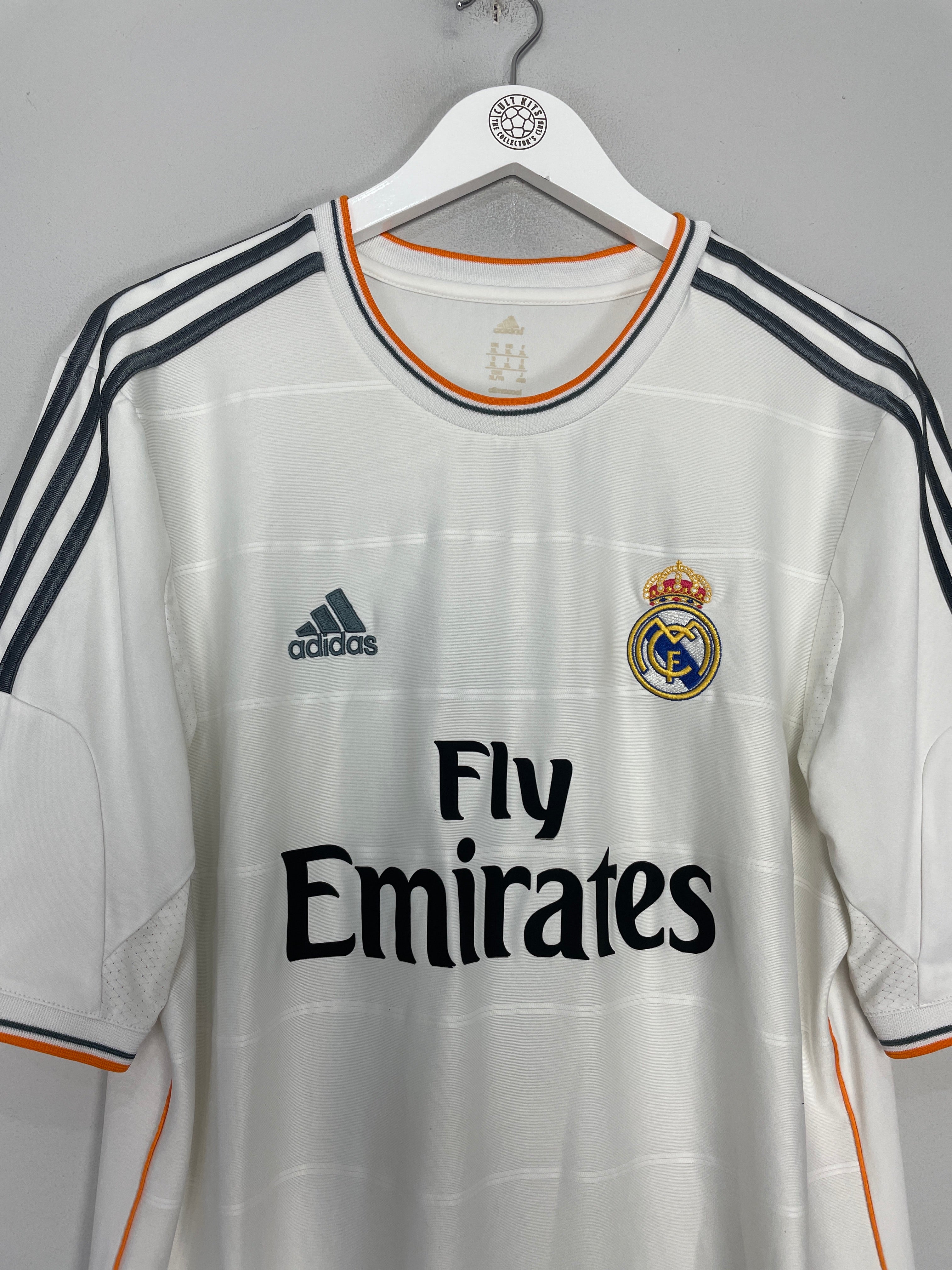 Shop 2013/14 REAL MADRID RONALDO #7 HOME SHIRT (XL) ADIDAS, classic football shirts, vintage football shirts & retro soccer jerseys at Cult Kits