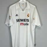 2002/03 REAL MADRID *CENTENARY* HOME SHIRT (XL) ADIDAS