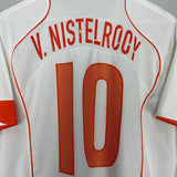 2004/06 NETHERLANDS V.NISTELROOY #10 AWAY SHIRT (S) NIKE