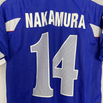 Shop 1999/00 JAPAN NAKAMURA #14 HOME SHIRT (S) ADIDAS, classic football shirts, vintage football shirts & retro soccer jerseys at Cult Kits