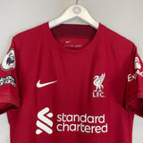 Shop 2022/23 LIVERPOOL HENDERSON #14 *MATCH ISSUE* HOME SHIRT (L) NIKE, classic football shirts, vintage football shirts & retro soccer jerseys at Cult Kits