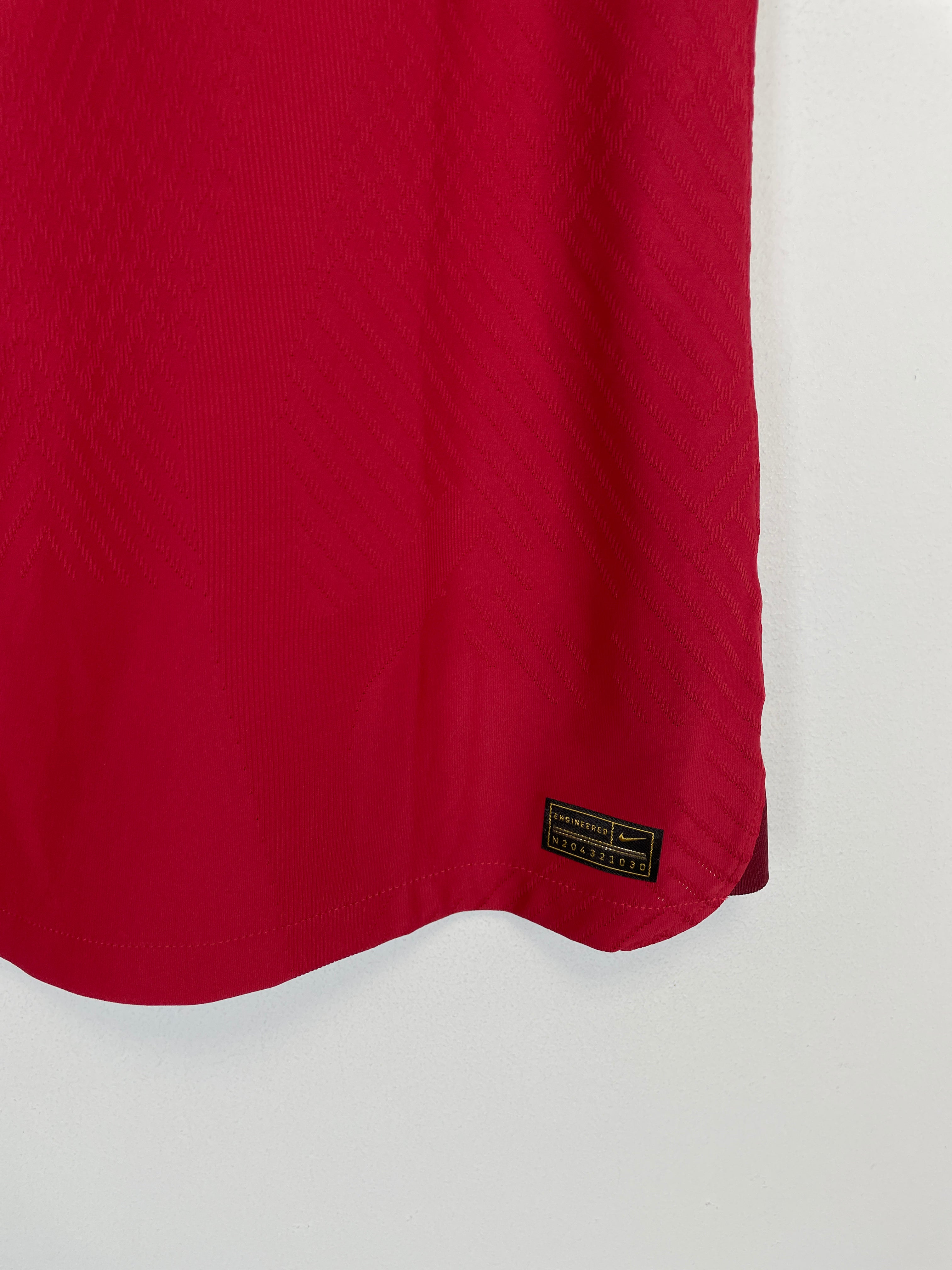 Shop 2022/23 LIVERPOOL HENDERSON #14 *MATCH ISSUE* HOME SHIRT (L) NIKE, classic football shirts, vintage football shirts & retro soccer jerseys at Cult Kits