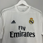 Shop 2015/16 REAL MADRID RONALDO #7 HOME SHIRT (S) ADIDAS, classic football shirts, vintage football shirts & retro soccer jerseys at Cult Kits